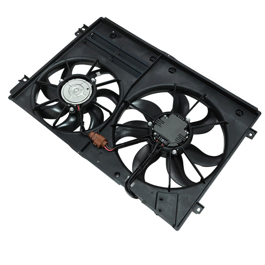Engine Cooling Fan Assembly For VW Golf Jetta CC Eos Passat 1K0121205AJ