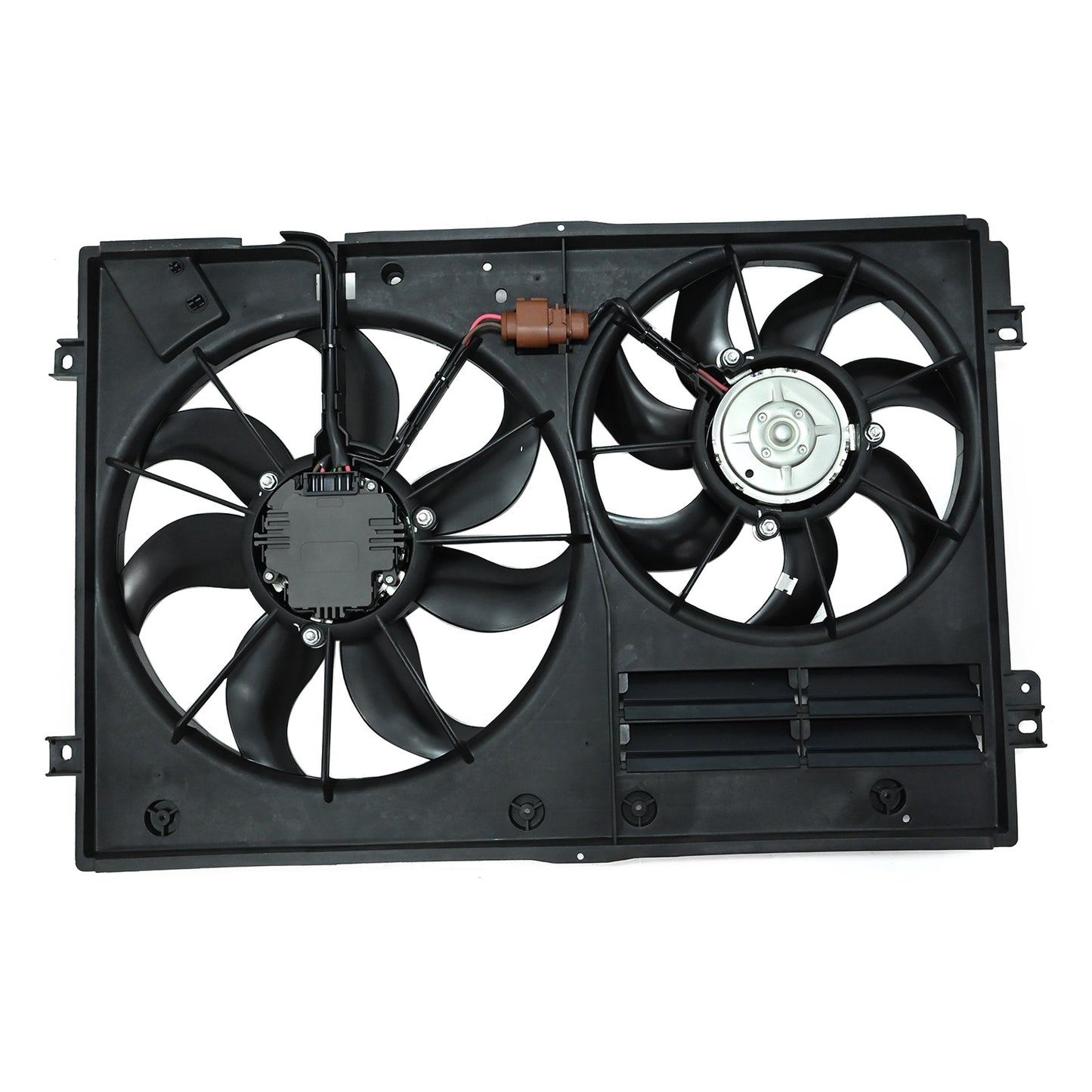 Engine Cooling Fan Assembly For VW Golf Jetta CC Eos Passat 1K0121205AJ