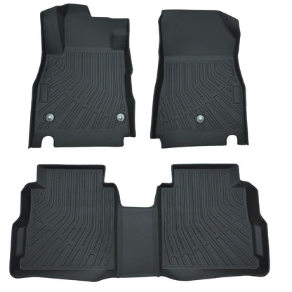Floor Mats Liners TPE For 2018-2024 Nissan Kicks 3D Model All-Weather Black NEW