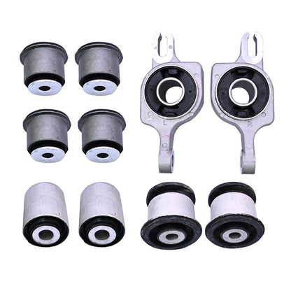 10PCS FOR 11-15 DODGE DURANGO JEEP GRAND CHEROKEE FRONT CONTROL ARMS BUSHING KIT