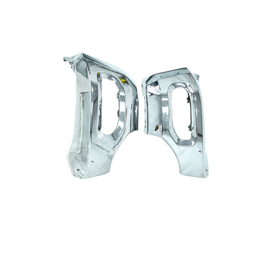 Steel Front Bumper For RAM 1500 2019-24 Split Chrome W/ Fog Light Hole CH1002407