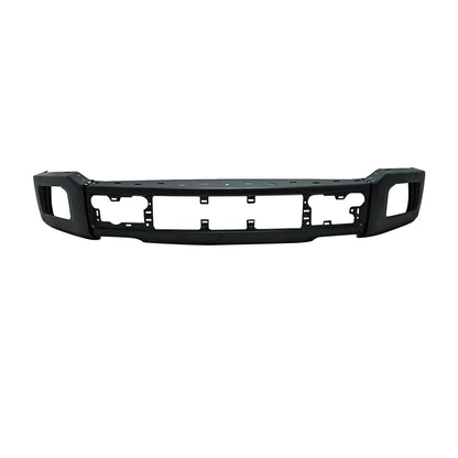 New Black Steel Front Bumper Face Bar w/ Fog Light Holes For 18-20 Ford F-150 US