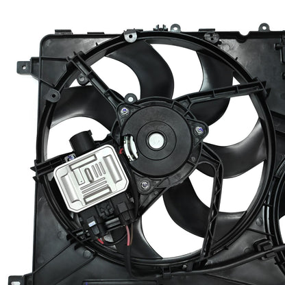 Radiator Fan Assembly With Module For Volvo S60 XC60 S80 XC70 2008-2016