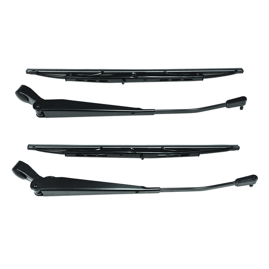 Front Wiper arm & Blade Kit Fits Jeep YJ Wrangler 56030012 83505425 1985-1995