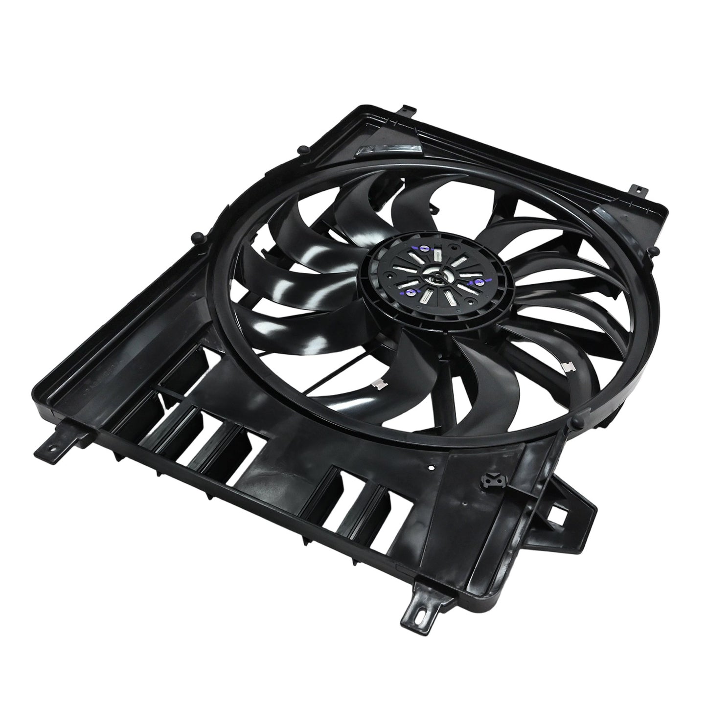 LR099669 Radiator Fan Cooling Assembly For Range Rover Evoque 2018-2020 2.0L