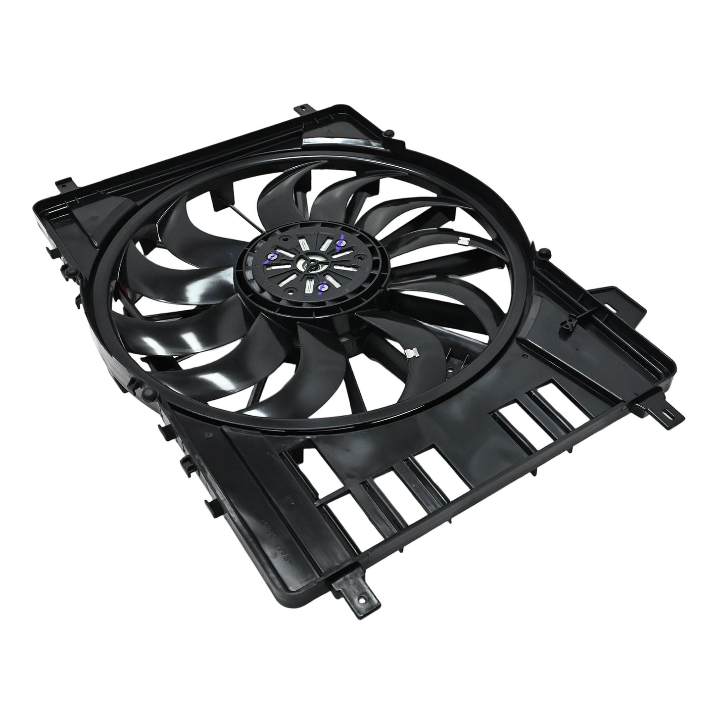 LR099669 Radiator Fan Cooling Assembly For Range Rover Evoque 2018-2020 2.0L