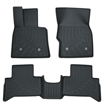 Floor Mats Liner For 2018-2024 Alfa Romeo Stelvio 3D Front-Rear All Weather TPE