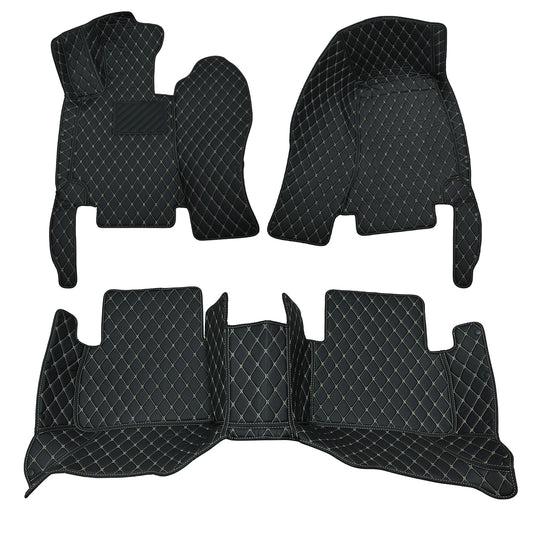For 2017-2023 Benz W213 E-Class Microfiber Leather Floor Mats Liners Front&Rear