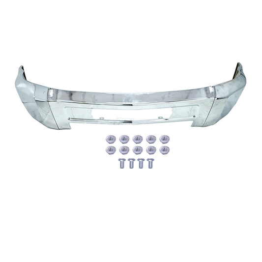 New Steel Front Bumper Face Bar Chrome For Chevrolet 2500 3500 HD 2015-2018 2019