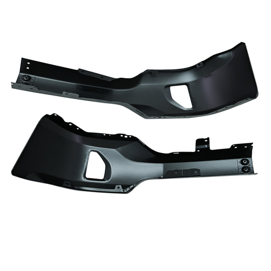 Front Bumper For 2016 2017 2018 Chevy Silverado 1500 With Fog Light Holes Black