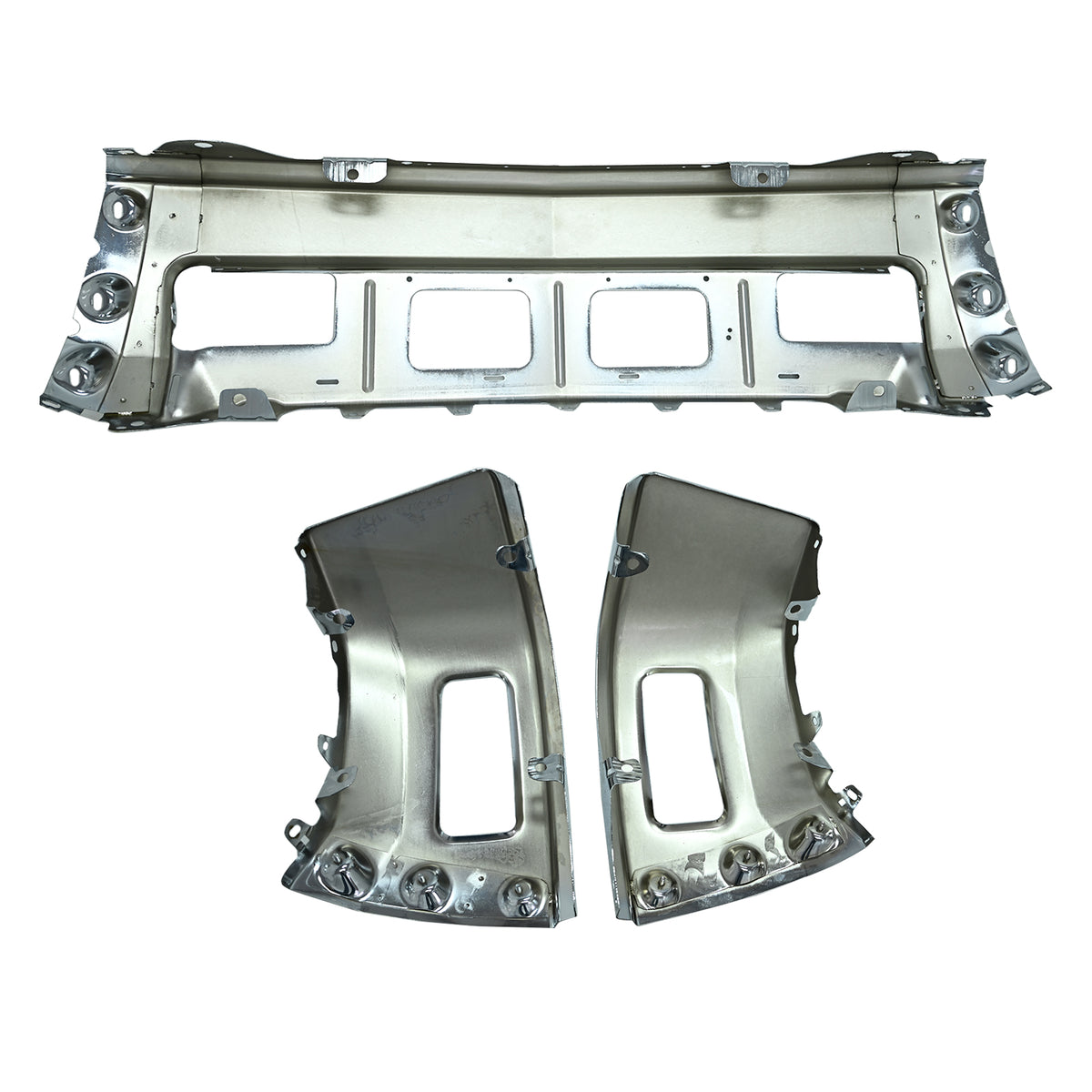 New Steel Front Bumper Face Bar For 2014-2015 Chevy Silverado 1500 With Fog Hole