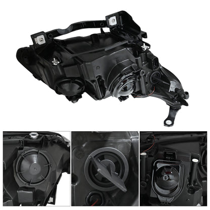 63127177731 For BMW 528i Base 08-10 Left Headlight Halogen Projector Replacement
