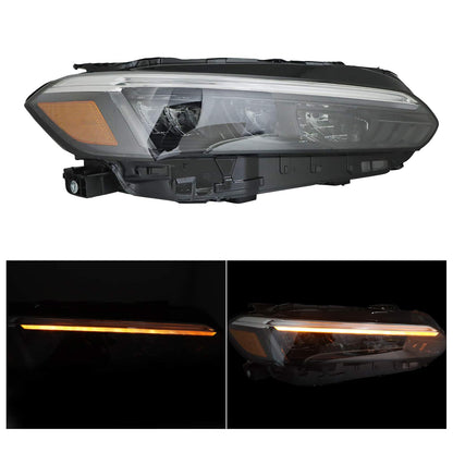 For Honda Civic 2022-2025 Black Trim Full LED Headlight Headlamp Passenger Side