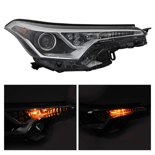 Headlamp Headlight Right Passenger Side w/LED DRL For Toyota CHR C-HR 2018 2019