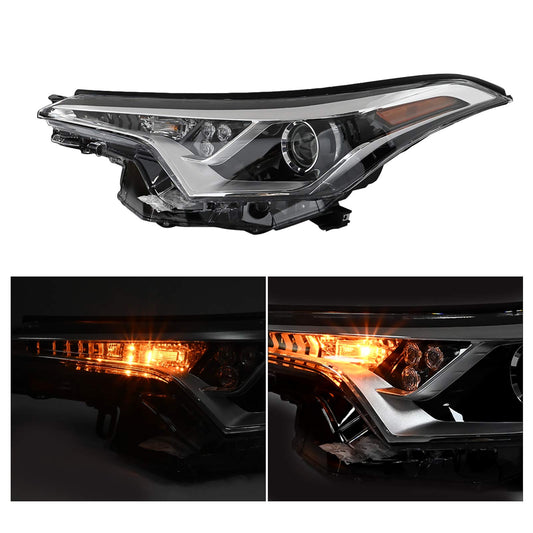 Headlamp Headlight Left Driver Side w/LED DRL For Toyota CHR C-HR 2018 2019 New