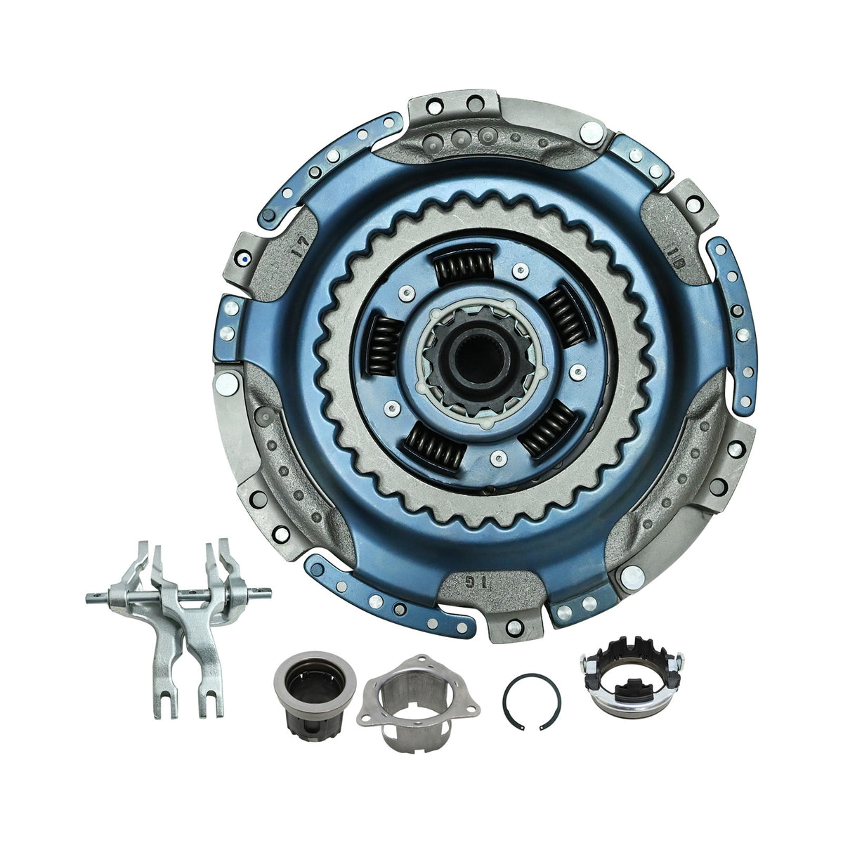 412002D200 Set - Double Clutch Actuator + Bearing + Fork Fit Hyundai Kia