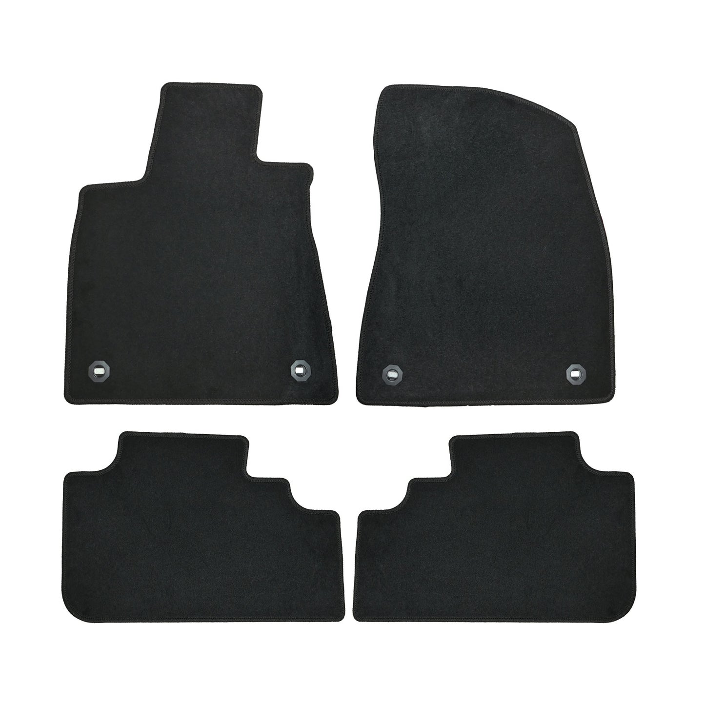 For 2016 2017 2018 2019 2020 2021 2022 Lexus RX350 450h Floor Mats Carpet Velour