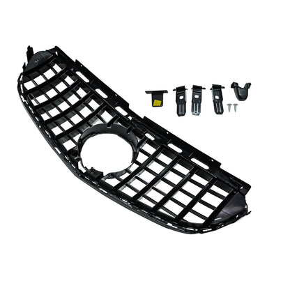 For Mercedes-Benz W212 E300 E350 E400 GT R Style 2014-2016 Front Grille Grill