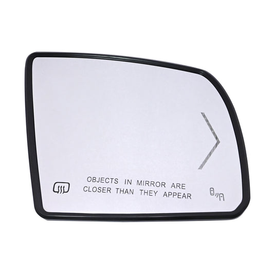 Fits For TOYOTA TUNDRA 2014-2017 Right Passenger Side w/BSM Heated Mirror Glass