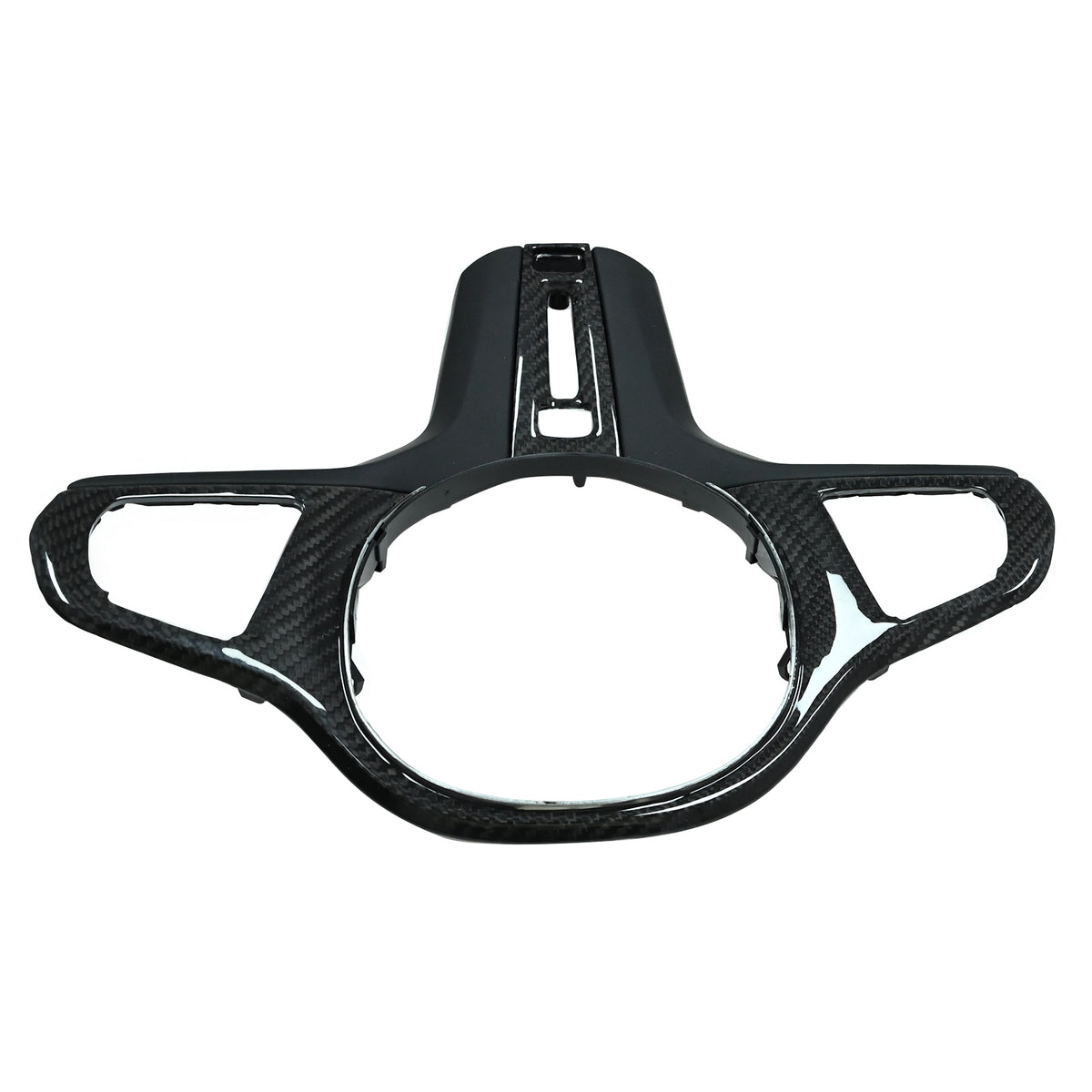 1X Carbon Steering Wheel Trim For BMW 5 Series G30 G31 F90 530i 530d 540i M550i
