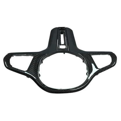 1X Carbon Steering Wheel Trim For BMW 5 Series G30 G31 F90 530i 530d 540i M550i