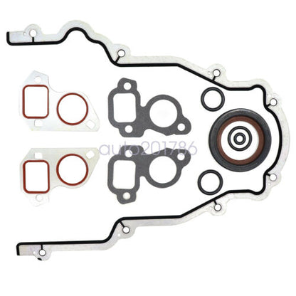 Engine Timing Cover Gasket Set For 4.8L 5.3L 5.7L 6.0L 6.2L Chevy Silverado