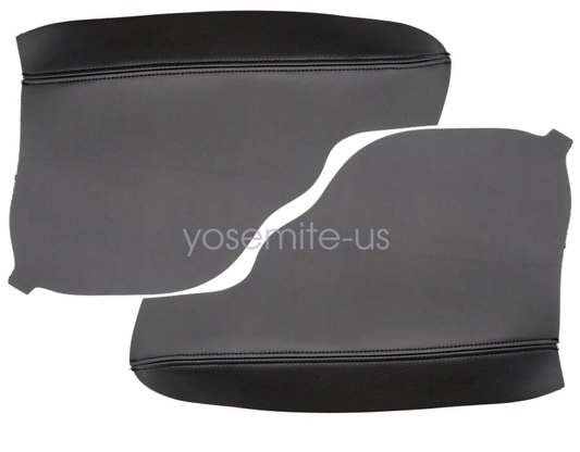 For 2011-2017 Honda Odyssey Door Armrest Replacement Cover Leather Black