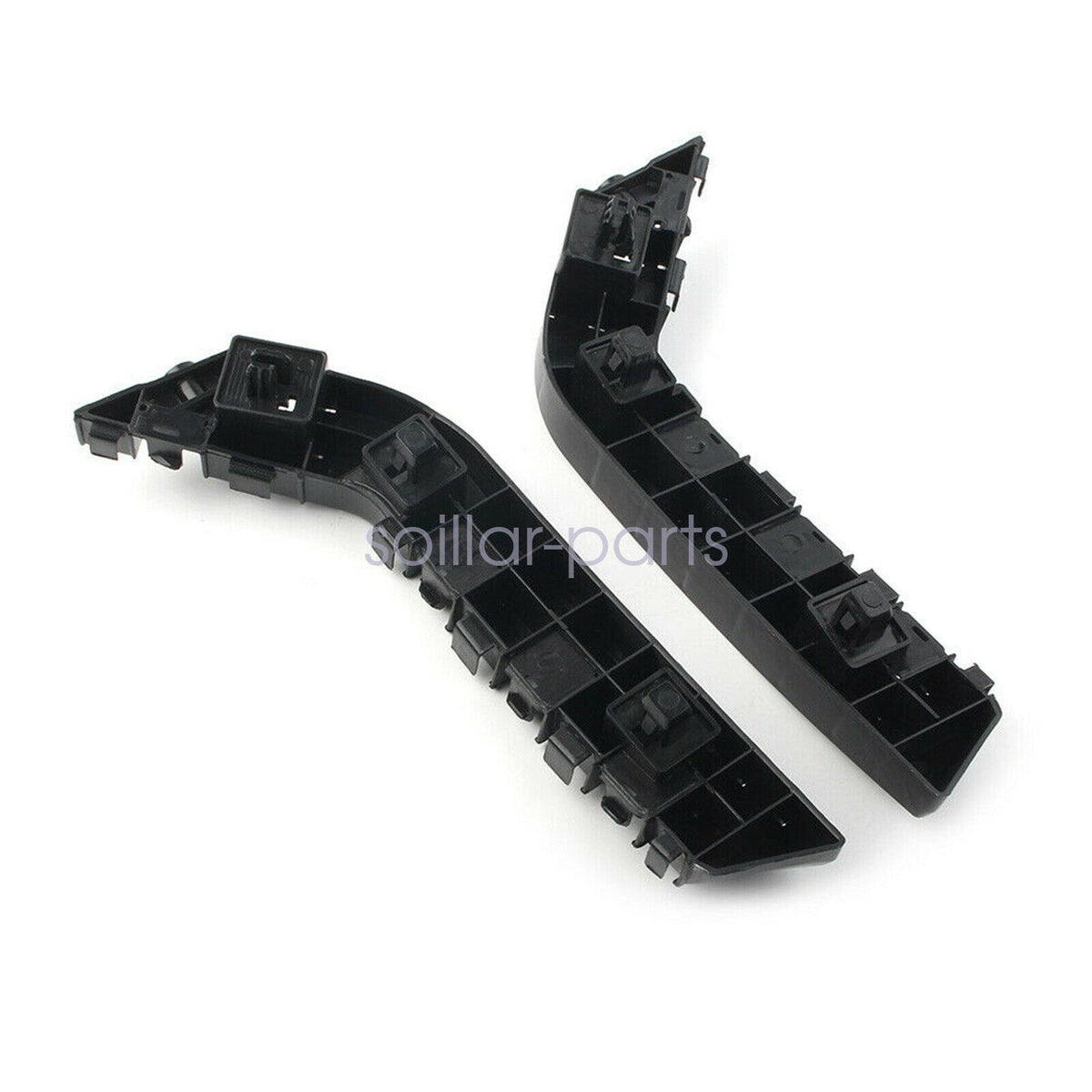 Pair Front Bumper Bracket Beam Mount Support For 2016-2021 Honda Civic
