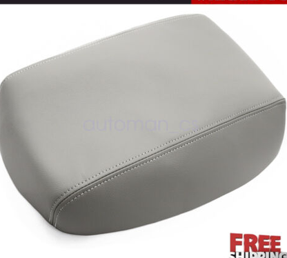 Fits 2008 2009 2010-2013 Toyota Highlander Center Console Lid Armrest Cover Gray