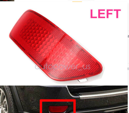 Reflector Rear Light Left Side Driver For Bumper Jeep Grand Cherokee 2011-2018