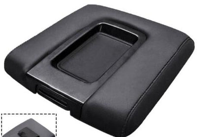 Fits Chevy Silverado GMC Sierra 14-18 Center Console Lid Armrest Cover Black