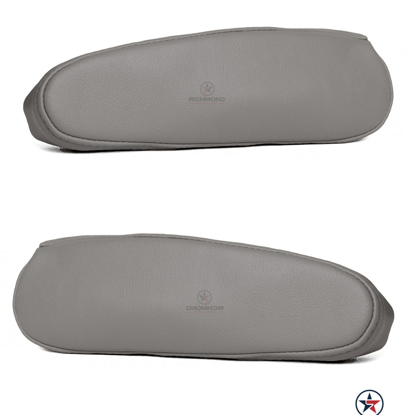 Front Seat Gray Leather Armrest Cover Fits For 1998-2007 Toyota Land Cruiser