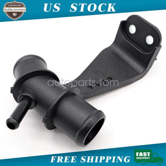 2009-2013 1.8L L4 Engine Radiator Coolant Pipe Black Fit For Toyota Corolla