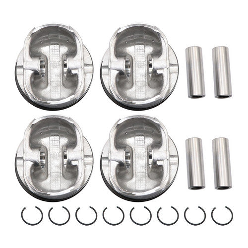 4 Set Pistons & Rings Kit Fits For Buick Chevrolet GMC Pontiac Saturn 2.4L
