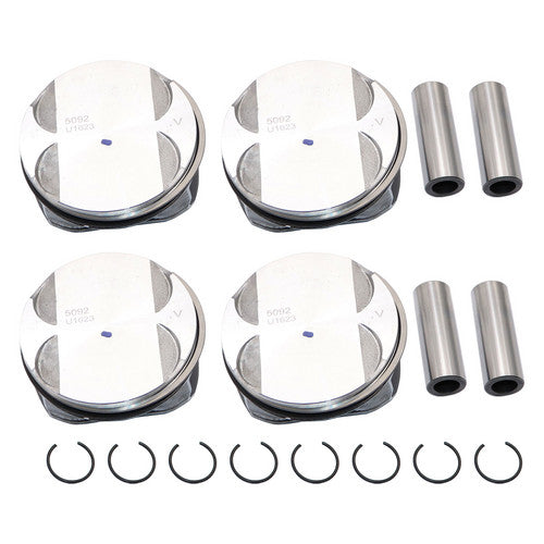 4 Set Pistons & Rings Kit Fits For Buick Chevrolet GMC Pontiac Saturn 2.4L
