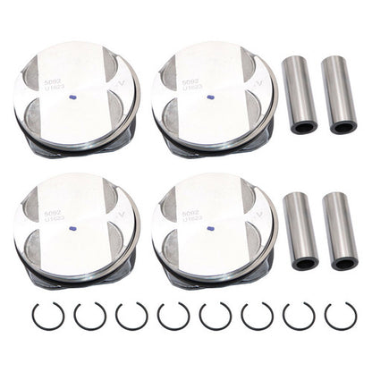 4 Set Pistons & Rings Kit Fits For Buick Chevrolet GMC Pontiac Saturn 2.4L