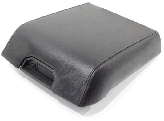 New For 2015-2019 Ford F150 Black Leather Armrest Center Console Lid Cover