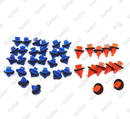 38x Fender Flare Retainer Clips For Toyota Tacoma 05-16 75397-35010 75495-35010