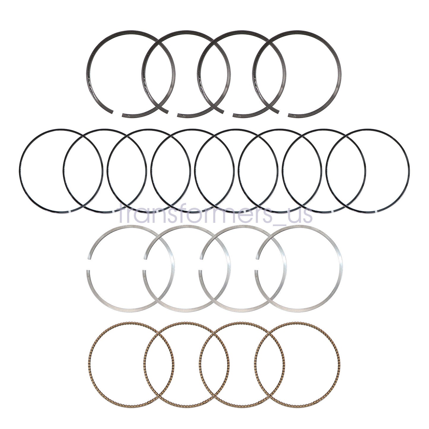 Engine Piston Rings Set For 2014-2019 Hyundai Elantra Forte Soul 23040-2E200