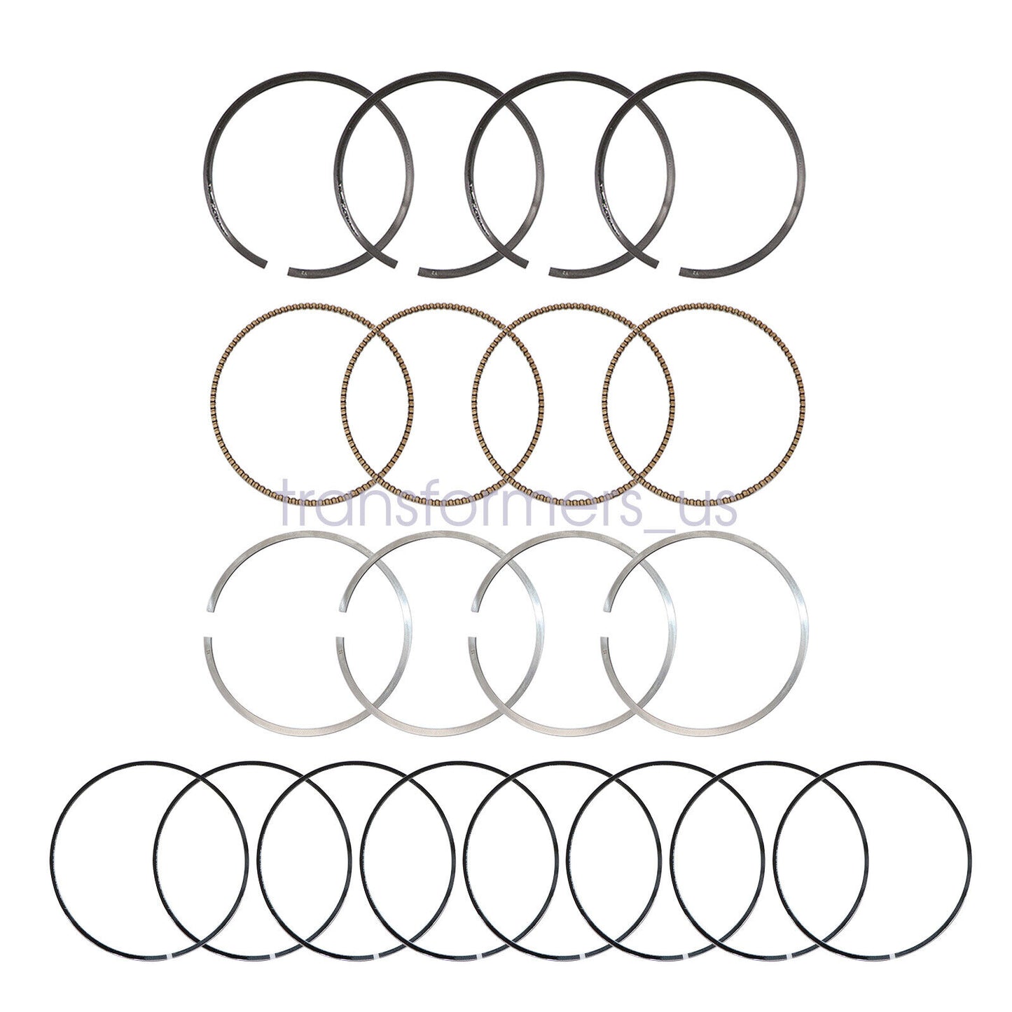 Engine Piston Rings Set For 2014-2019 Hyundai Elantra Forte Soul 23040-2E200