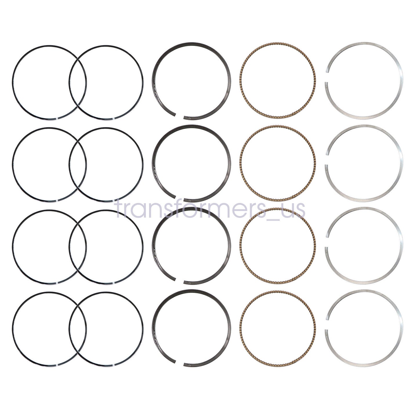 Engine Piston Rings Set For 2014-2019 Hyundai Elantra Forte Soul 23040-2E200