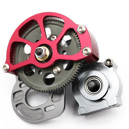 Metal Transmission ASSEMBLED Gearbox with Gear For RC SCX10 1:10 Crawler Axial i
