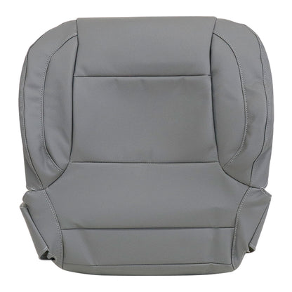 For 2014-2019 Chevy Silverado 1500 2500 3500HD Driver Bottom Seat Cover Ash Gray