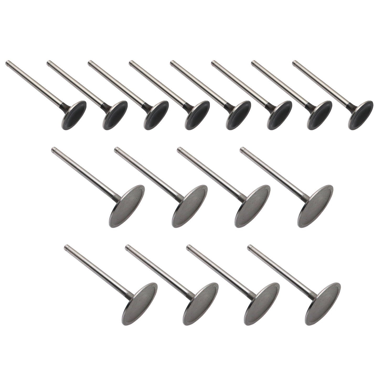 NEW Intake Exhaust Valves For 2007-14 Cadillac Chevrolet GMC Pontiac 6.0L 6.2L