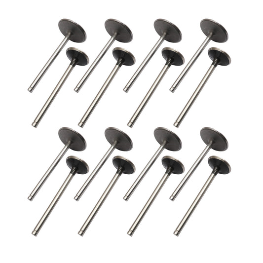 NEW Intake Exhaust Valves For 2007-14 Cadillac Chevrolet GMC Pontiac 6.0L 6.2L