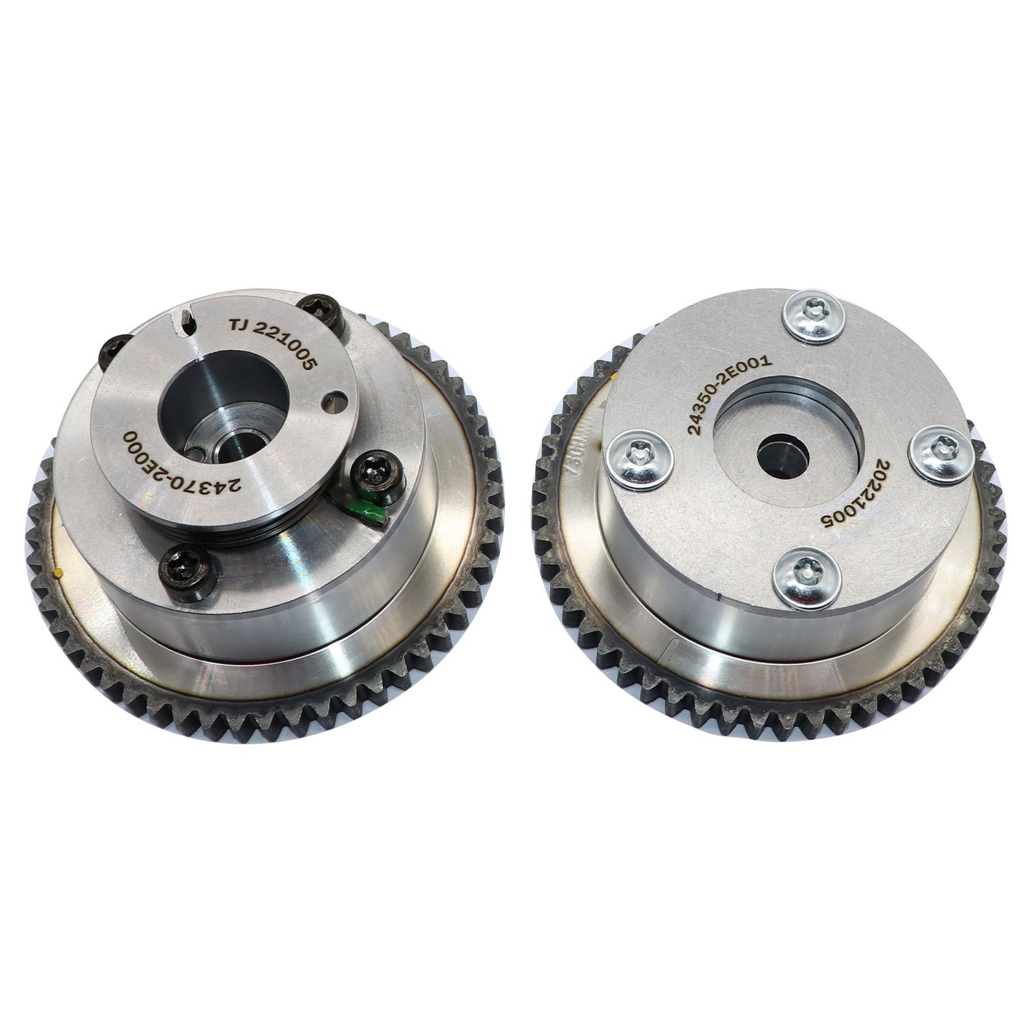 Pair Variable Valve Timing Camshaft Gear For Hyundai Elantra GT Forte 1.8L
