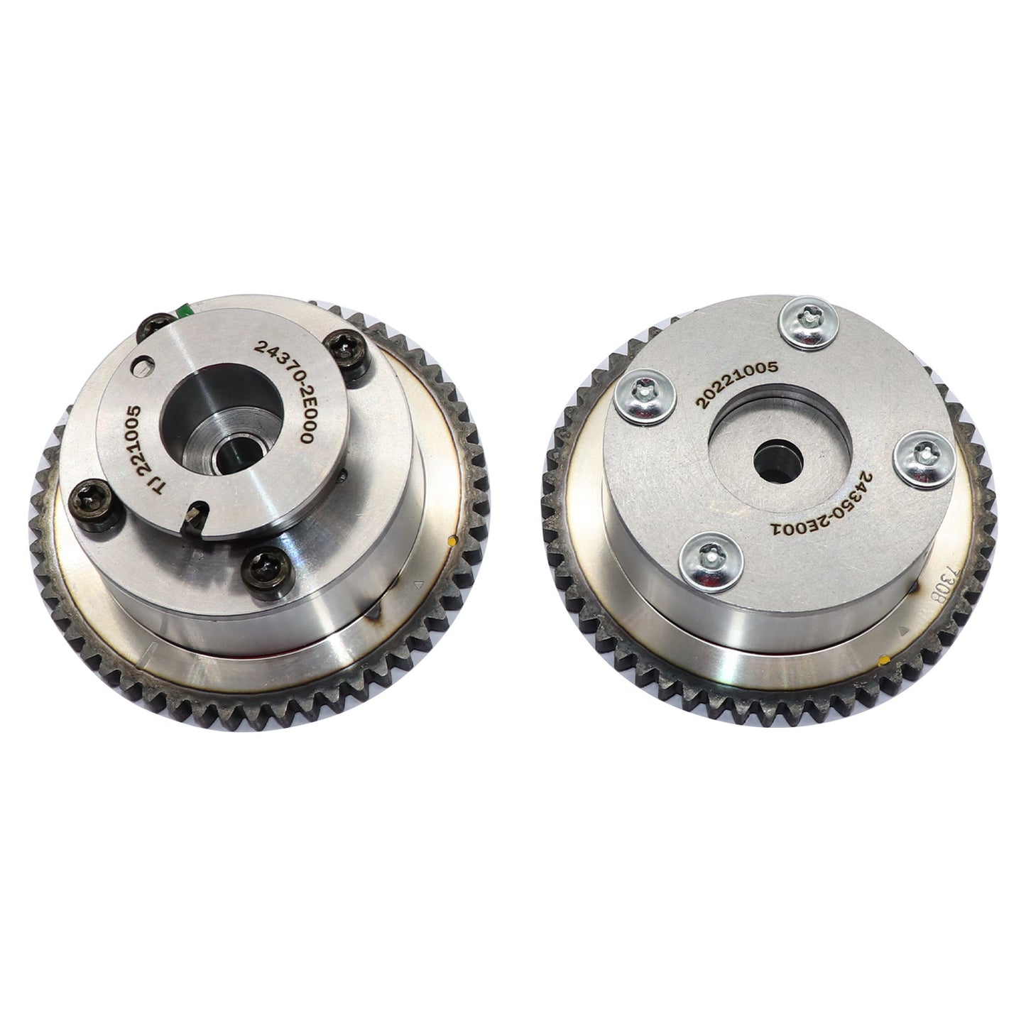 Pair Variable Valve Timing Camshaft Gear For Hyundai Elantra GT Forte 1.8L