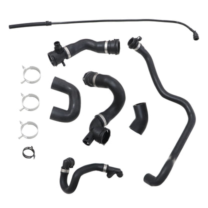 Radiator Coolant Water Hose Pipe Kit 7 Hoses For BMW E90 128i 328i (07-11) N51
