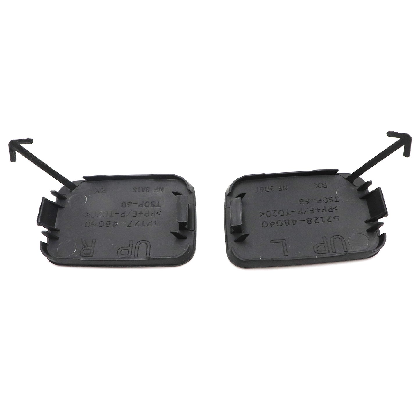 Pair For 2010-2012 Lexus RX350 RX450h Front LH&RH Bumper Tow Eye Hook Hole Cover