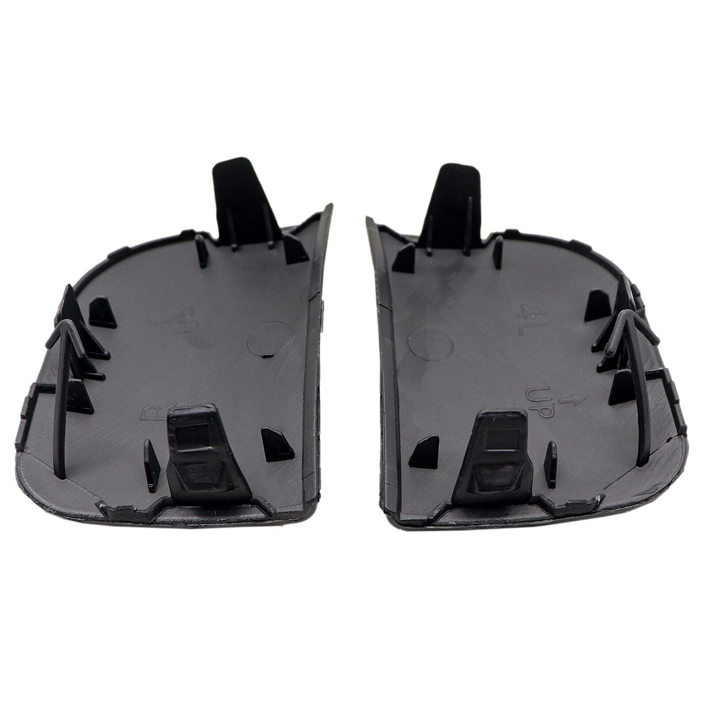 Fit for TOYOTA Prius 2012-2015 Black Front Bumper Tow Eye Hook Cover Cap X2